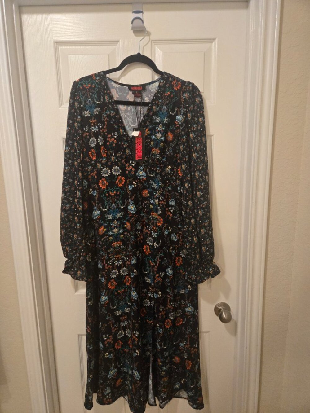 Rock and roll denim dress size large new with tags - Picture 3 of 16
